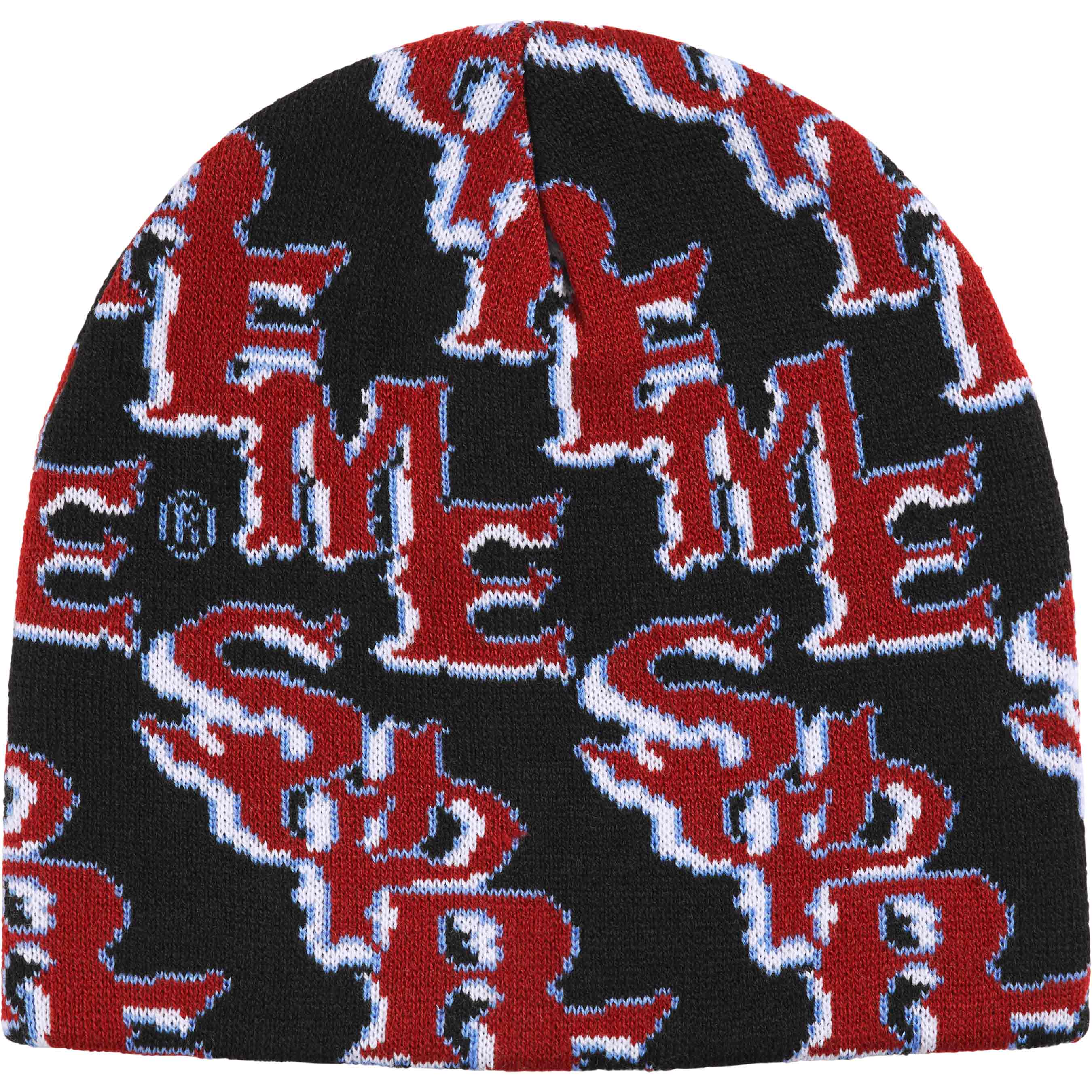 Slanted Gothic Outline Beanie view 2